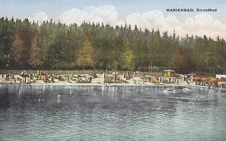 Riviéra na dobové pohlednici, foto: Archiv Zdeňka Buchteleho