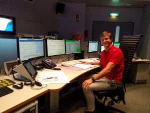 Simulace startu družice Aeolus ve vesmírném středisku ESOC