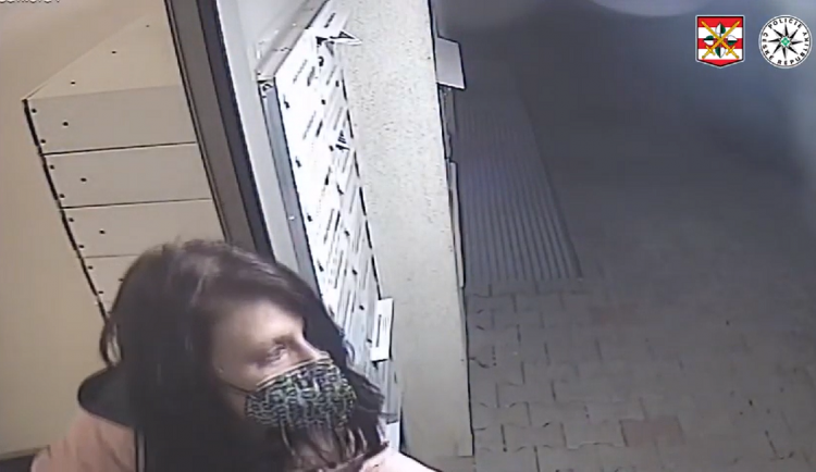 Žena přehlédla kameru a nechala se natočit při krádeži kola. Poznáte ji?
