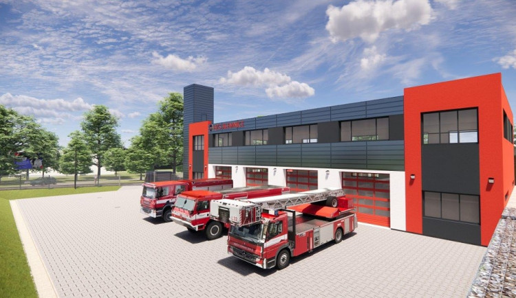 Hasiči z Jilemnice se dočkají nové stanice za 50 milionů. Vyroste v Hrabačově