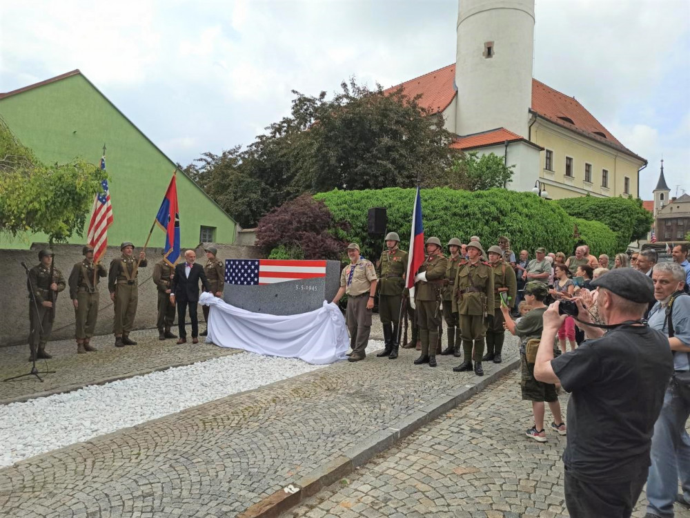 Domažlice mají nový památník osvobození, foto: Město Domažlice