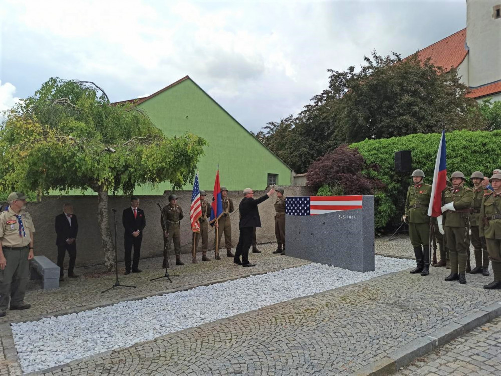 Domažlice mají nový památník osvobození, foto: Město Domažlice