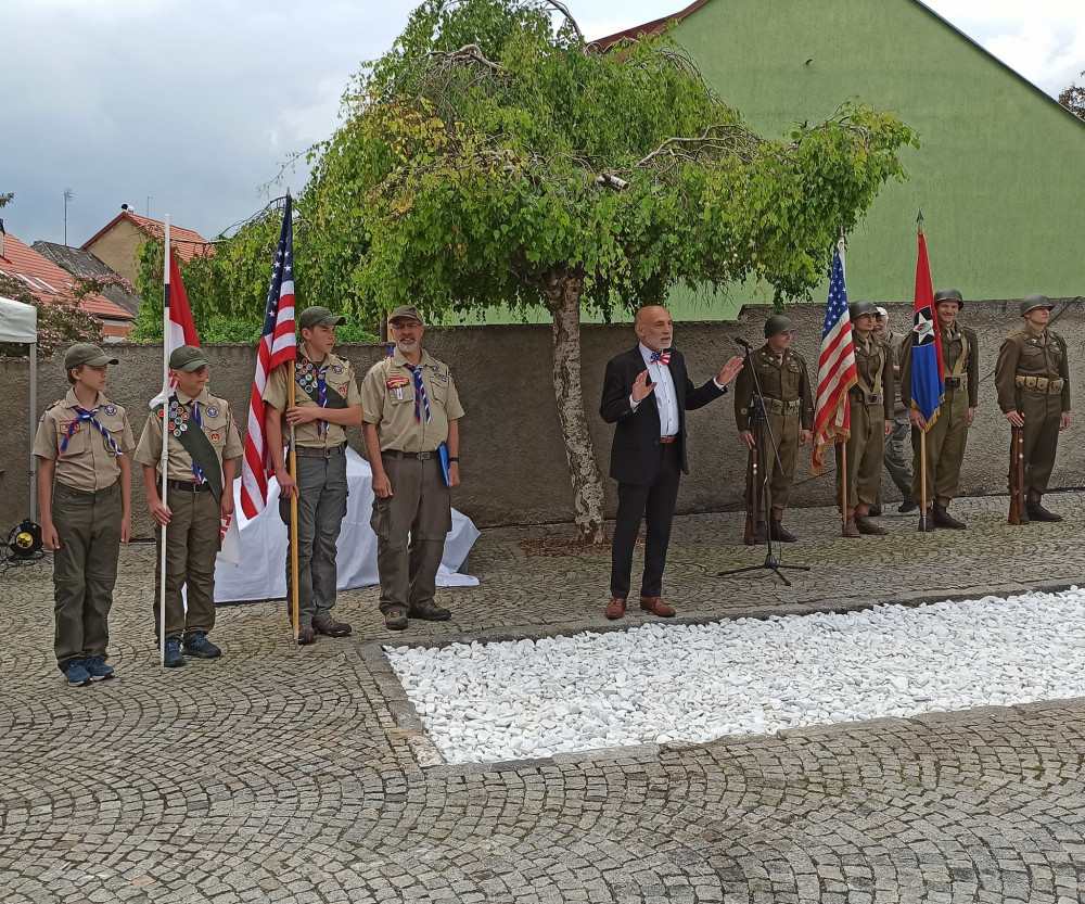 Domažlice mají nový památník osvobození, foto: Město Domažlice