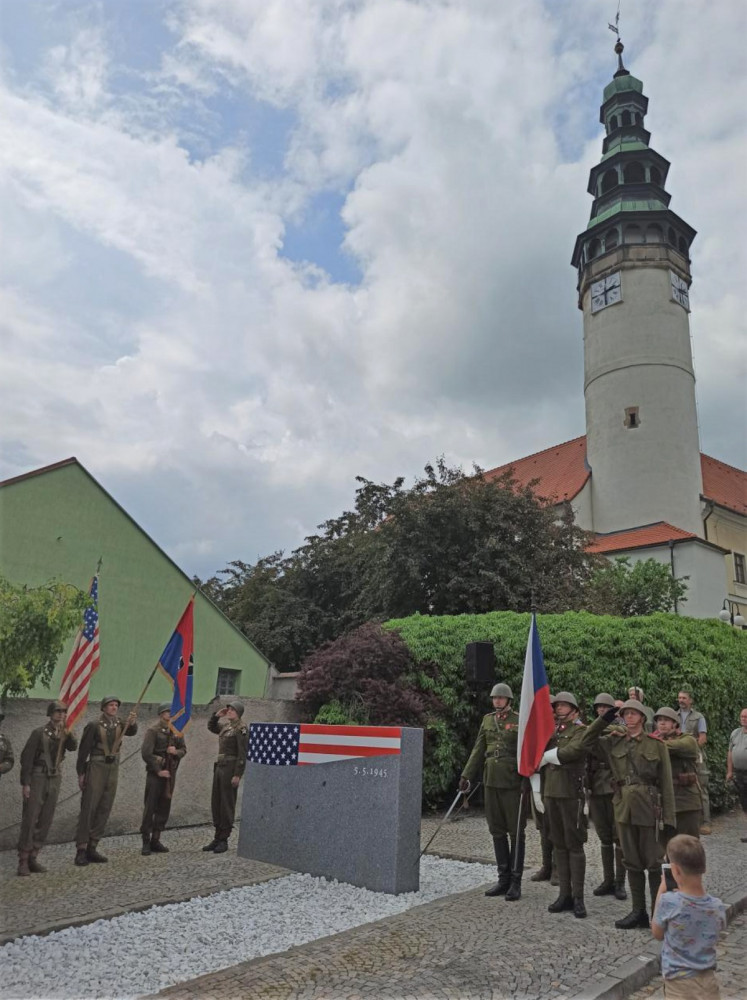Domažlice mají nový památník osvobození, foto: Město Domažlice