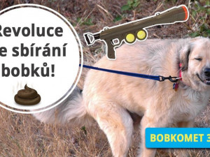 Bobkomet 3000 přináší revoluci ve sbírání bobků