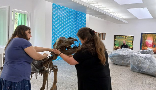 Nová expozice láká na kostru jeskynního medvěda i Burianovy ilustrace