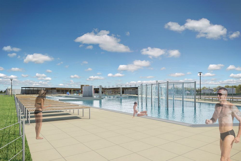 Nové koupaliště v Dubici nabídne stání pro karavany i kurty na beach volejbal