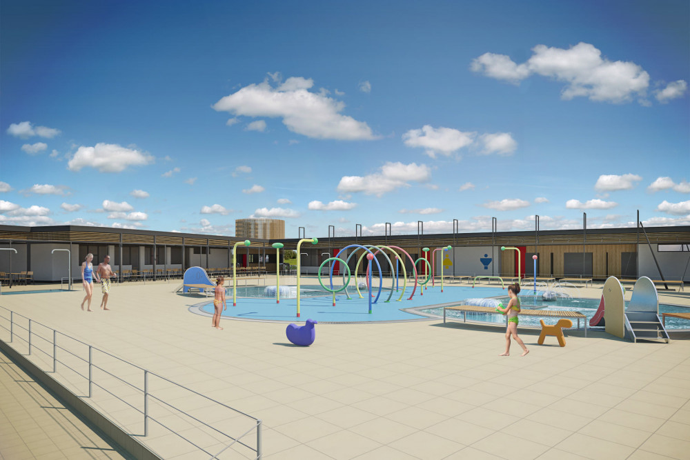 Nové koupaliště v Dubici nabídne stání pro karavany i kurty na beach volejbal