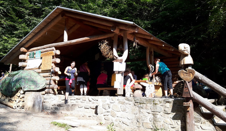 Mladík poničil jihomoravský lesní bar a ukradl z něj jídlo