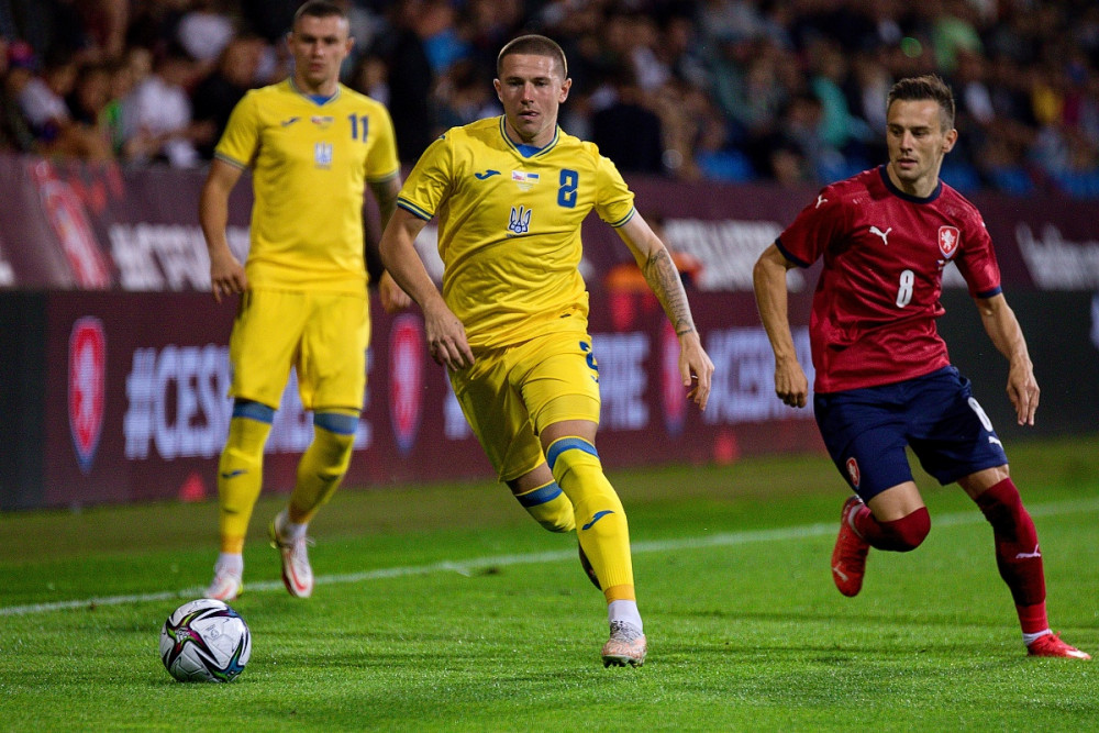 Čeští fotbalisté remizovali v přípravě s Ukrajinou 1:1, v nastavení srovnal Vydra