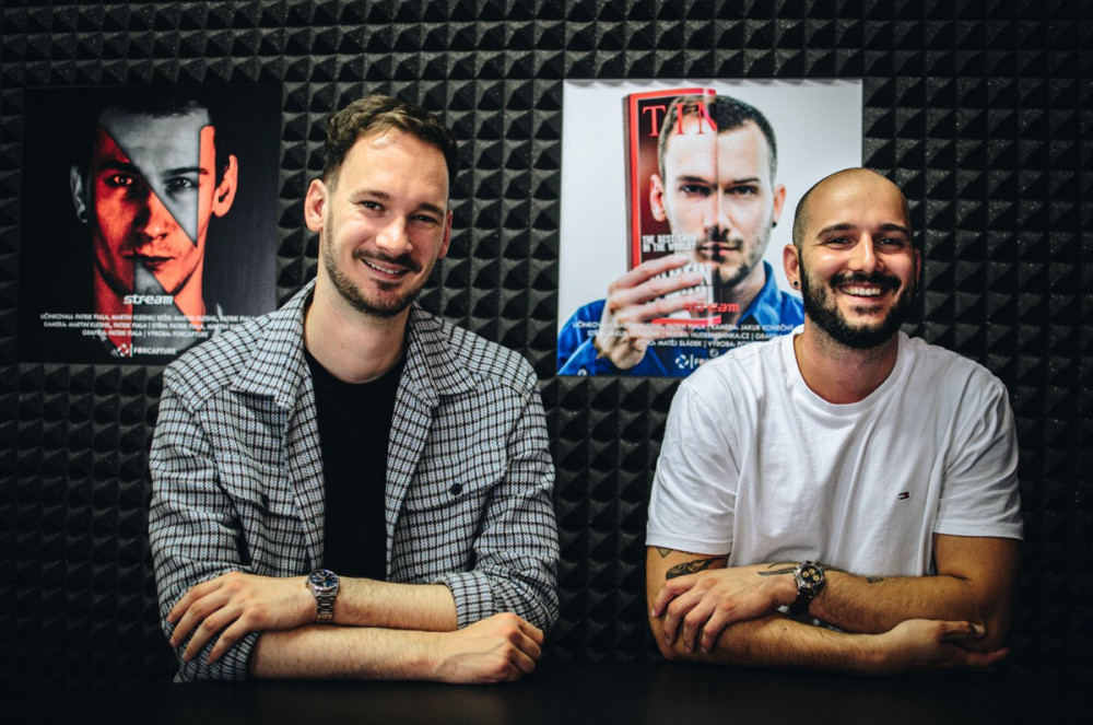 Martin Klesnil a Patrik Fiala