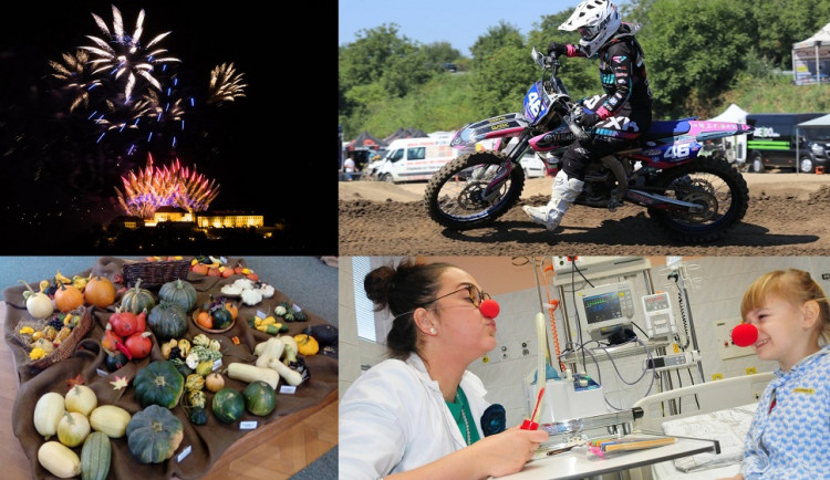 Kam o víkendu? Na ohňostroj, motokros i dýňobraní