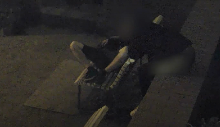 Muž usnul v brněnském parku. Kamery zachytily, jak jej okradl drzý kapsář