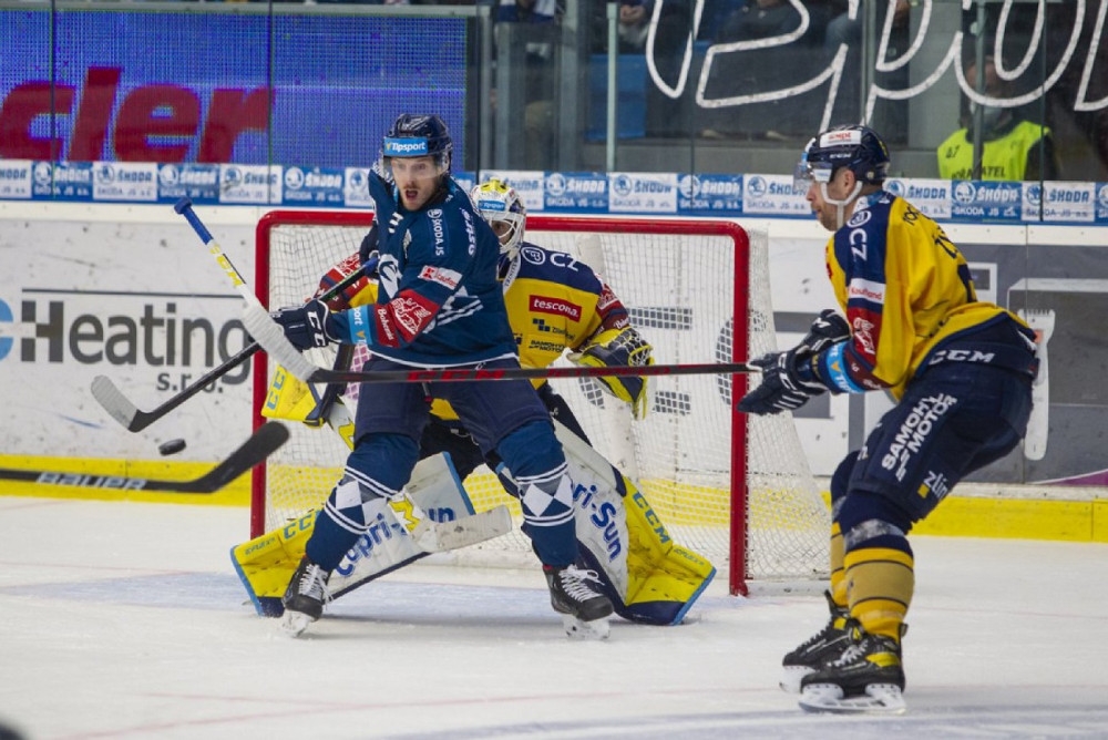 Hokejisté Plzně jedou dál na vítězné vlně, Zlín porazili 4:1