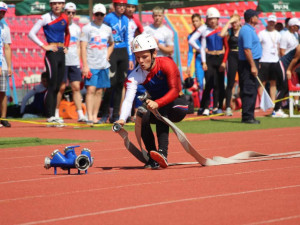 Na MS ve čtrnácti. Nečekal jsem, že se tam zrovna já můžu dostat, říká hasič Matyáš ze Staré Říše