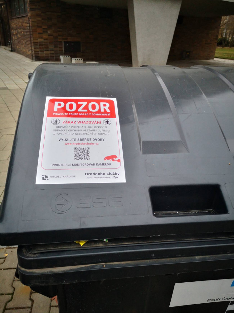 Hradec Králové chce snížit množství skladového odpadu. Spouští kampaň, která cílí hlavně na podnikatele a firmy