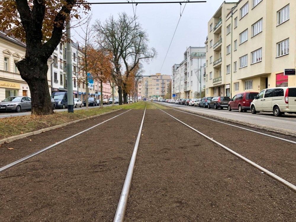 Praha je součástí vědeckého experimentu. Dopravní podnik testuje speciální travní koberce