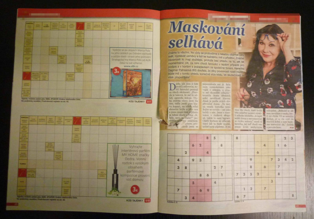 Pokusil se do vězení propašovat drogy v časopise s křížovkami. Tajenku nakonec vyluštila vězeňská služba