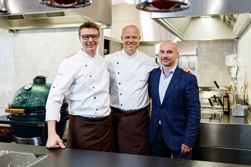 Roman Paulus (uprostřed) rozvíjí v posledních letech projekty v Olomouci