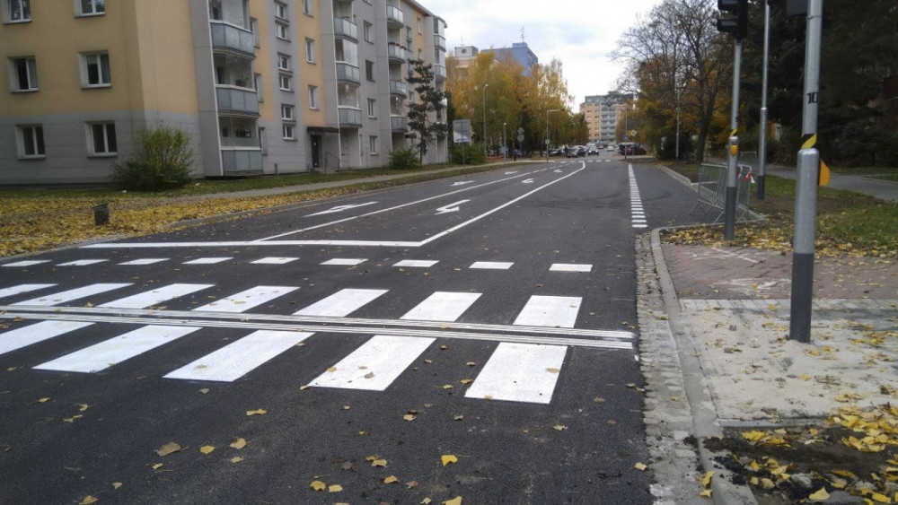 Třída Svornosti prošla rekonstrukcí za necelých devět milionů korun