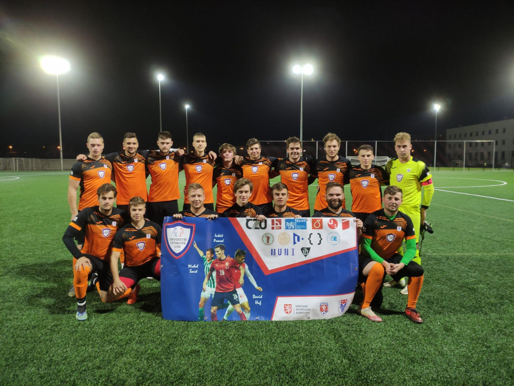 Fotbalisté VŠTE skončili v premiéře univerzitní ligy ve čtvrtfinále