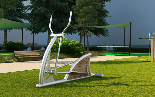 Kousek radosti za nemocničním oknem. Nadační fond shání peníze na nové dětské hřiště u motolské nemocnice