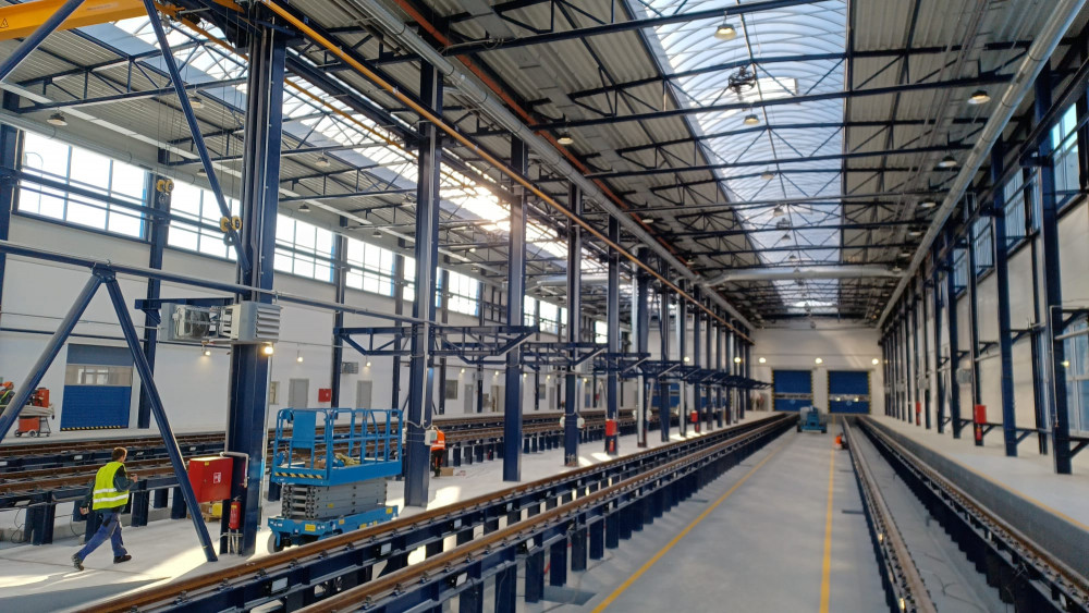 České dráhy dokončují v Plzni stavbu nového depa železničních vozidel za 200 milionů