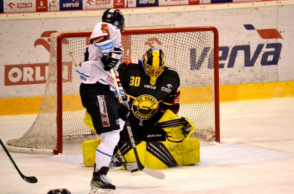 Další obrat nepřišel. Tygři v Litvínově prohráli 0:2