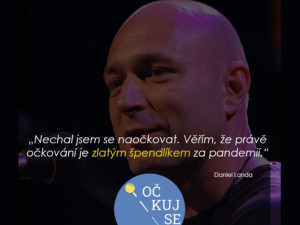 Očkuj se i ty, vyzývá Landa, jde však o fake. Doufáme v žalobu, říkají autoři koláží