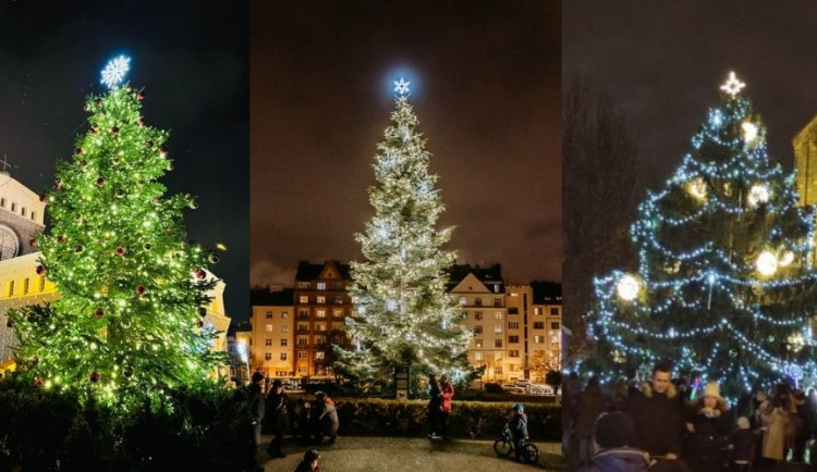 ANKETA: Která městská část má letos ten nejkrásnější vánoční strom?
