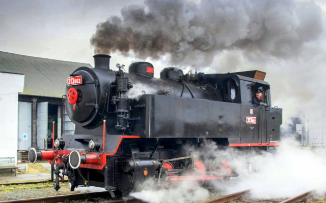 Lokomotiva 313.902, foto: Iron Monument Club