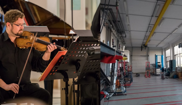 Brněnský orchestr předvede koncert mezi turbínami v leteckém ústavu