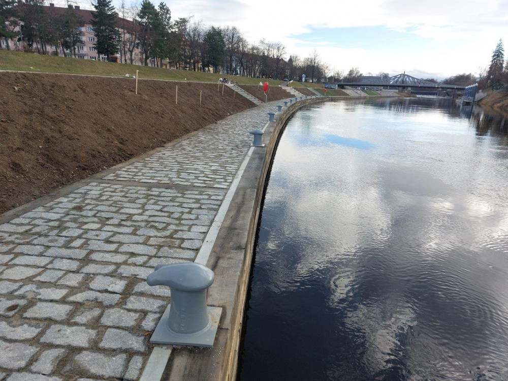 Povodí Vltavy dokončilo nové vývaziště v Českých Budějovicích