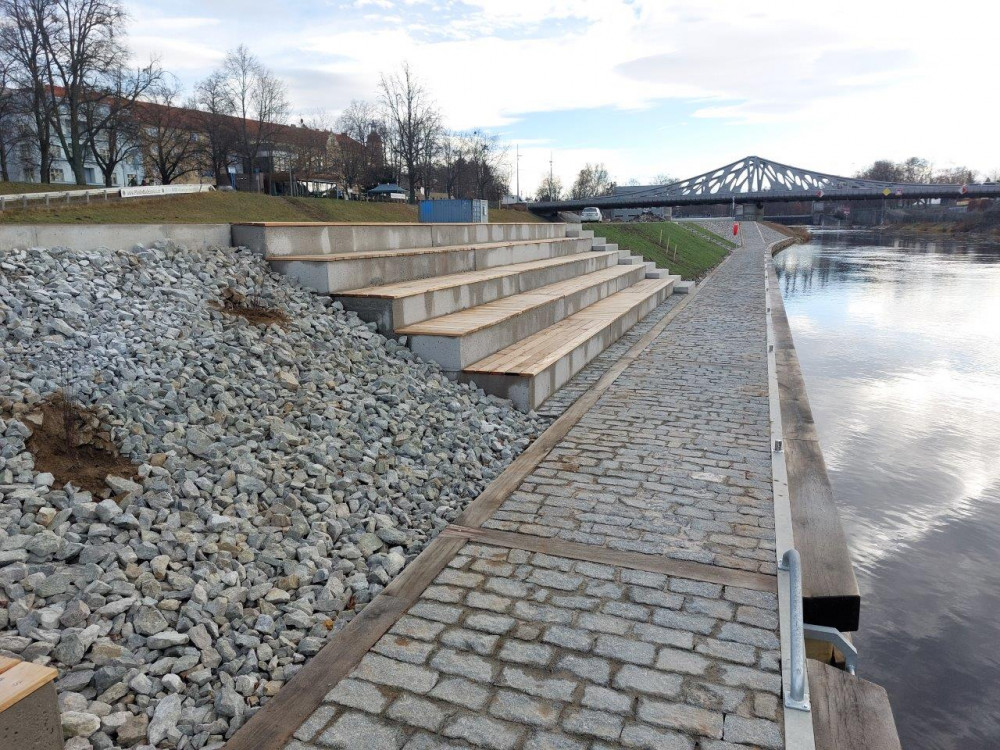 Povodí Vltavy dokončilo nové vývaziště v Českých Budějovicích