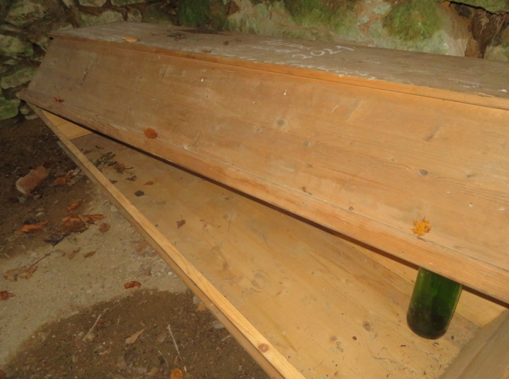 Turista zažil horor, ve sklepení polorozpadlého objektu uprostřed lesů našel starou rakev