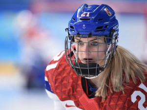 Snad někteří změnili názor na ženský hokej. Skvělá zkušenost, hodnotí olympiádu Vanišová