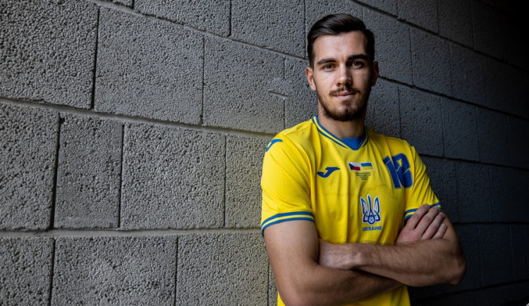 Věřím v naši zemi, zachováme si nezávislost, říká ukrajinský fotbalista ve službách Slavie Taras Kačaraba