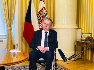 Rusko se dopouští zločinu proti míru. Prezident Miloš Zeman odsoudil útok na Ukrajinu