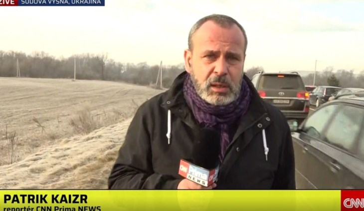 Štáby ČT a CNN Prima na Ukrajině zadržela policie kvůli podezření ze špionáže