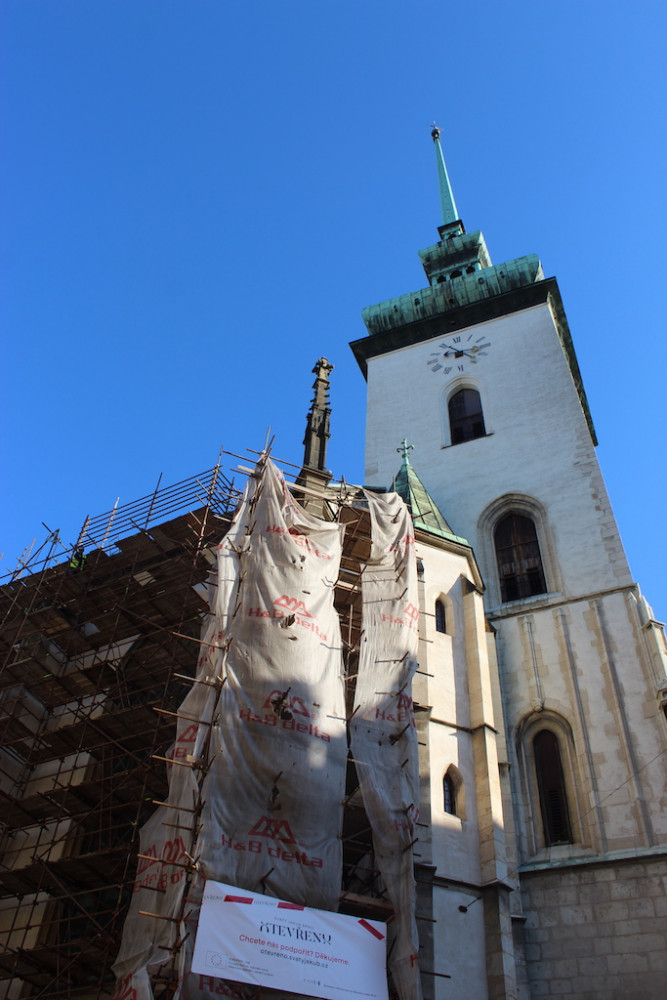 Největší kostel v Brně čeká rekonstrukce. Po úpravách nabídne vyhlídku z věže