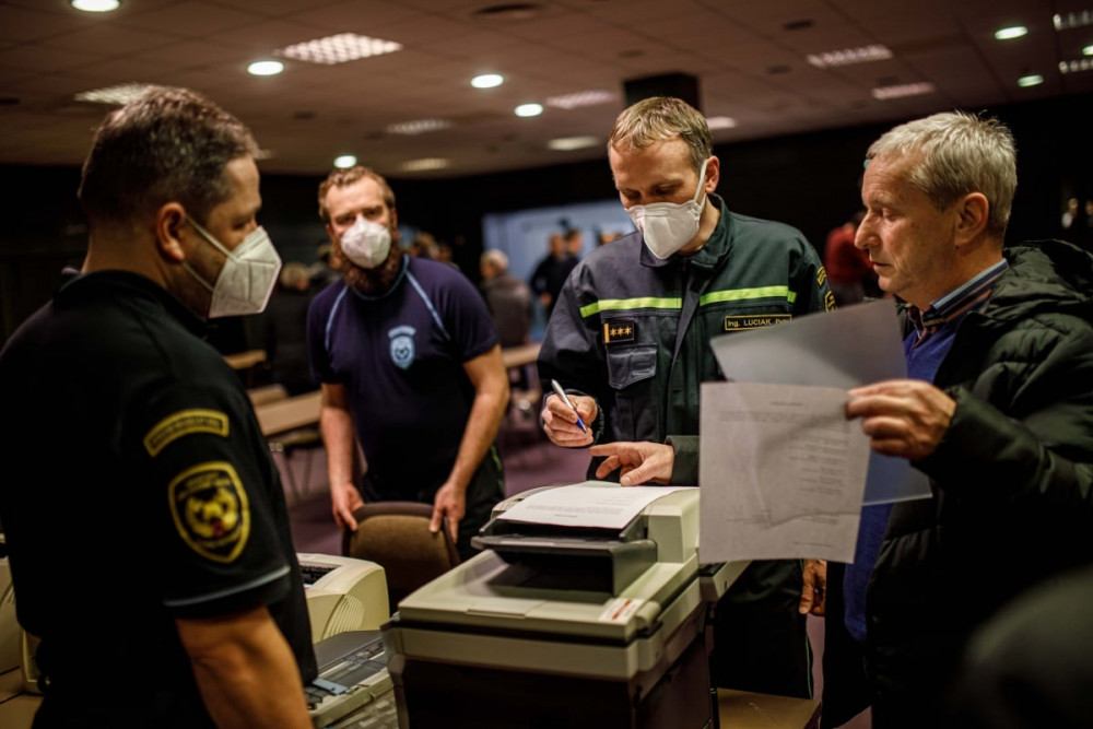 Centrum pro uprchlíky z Ukrajiny v Hradci Králové odbavilo za první den 201 lidí