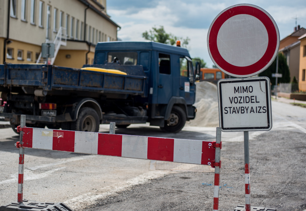 Dopravu v centru Prostějova zkomplikuje uzavírka Wolkerovy ulice