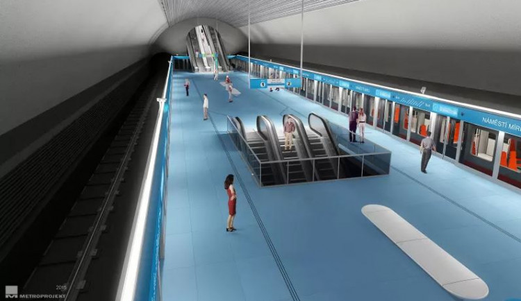 Metro D má pravomocné stavební povolení. Stavba začne v druhé polovině dubna