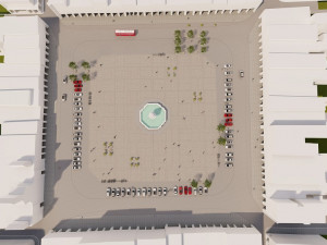 Tisíce aut chtějí politici vyhnat z centra Budějc v létě. Na náměstí bude relaxační zóna