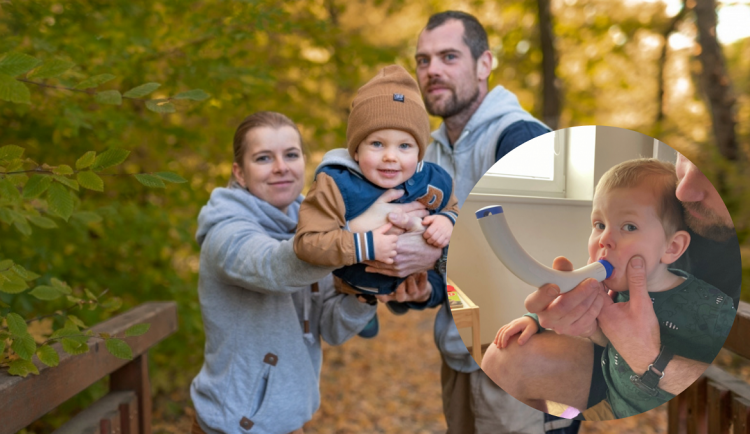 Kubík trpí nevyléčitelnou nemocí. K lepšímu dýchání potřebuje speciální vestu