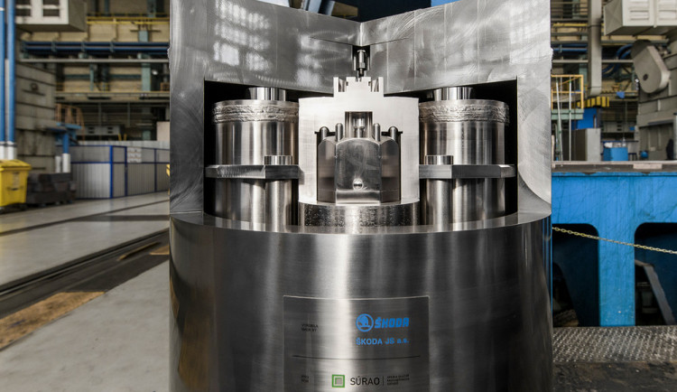 Kontejner pro vyhořelé palivo z jaderných elektráren vydrží stovky tisíc let bez porušení hermetičnosti