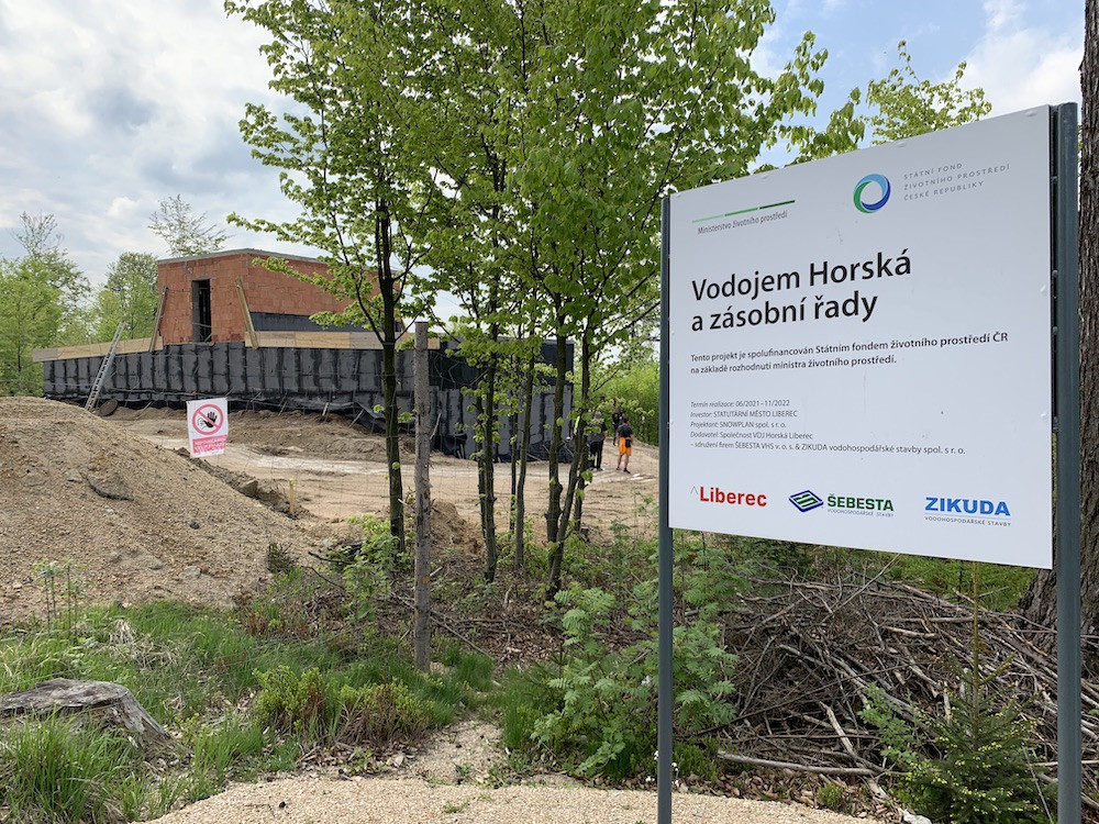 Vodojem nad Ruprechticemi se prodraží o miliony. Do zásobníků se vejde pět set kubíků vody