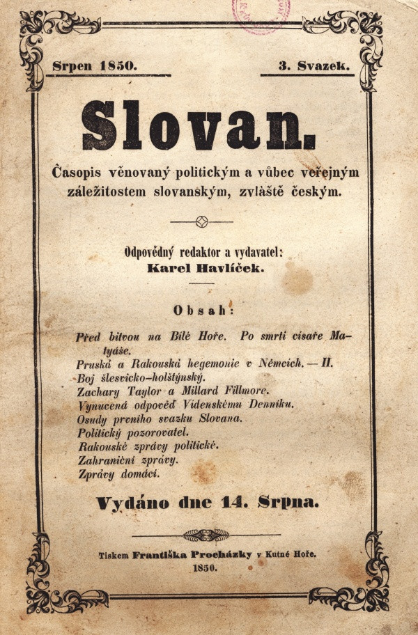 Časopis Slovan