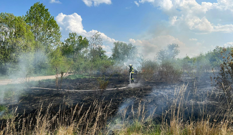 Meteorologové varují před zvýšeným nebezpečím vzniku požárů. V Praze je zakázáno rozdělávat ohně