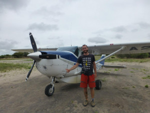 V Botswaně dokázal stopnout letadlo